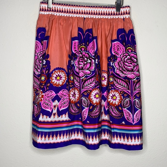 Anthro Edme & Esyllte Phosphorescence Silk Skirt - Picture 2 of 5